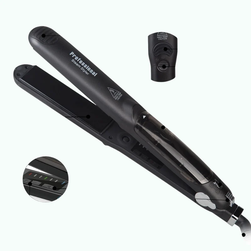Dampf-Haarglätter Professional™ | Seidig-glatte Haare, schonendes Styling