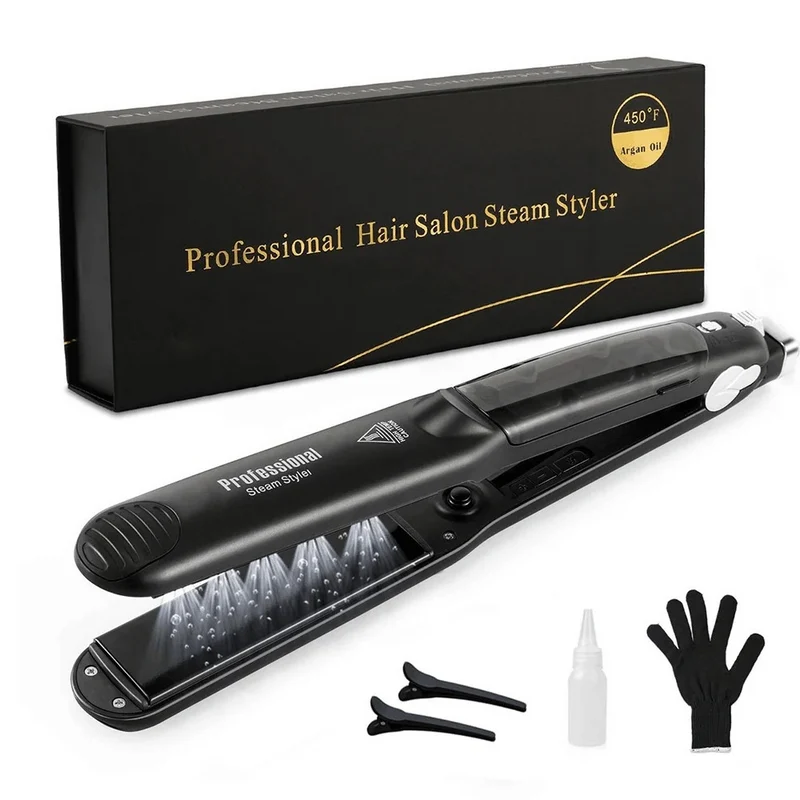 Dampf-Haarglätter Professional™ | Seidig-glatte Haare, schonendes Styling