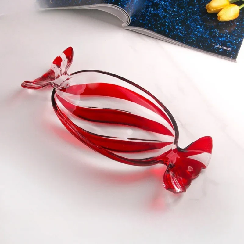 Obstteller aus farbigem Glas™ | Elegante, farbenfrohe Glasschale