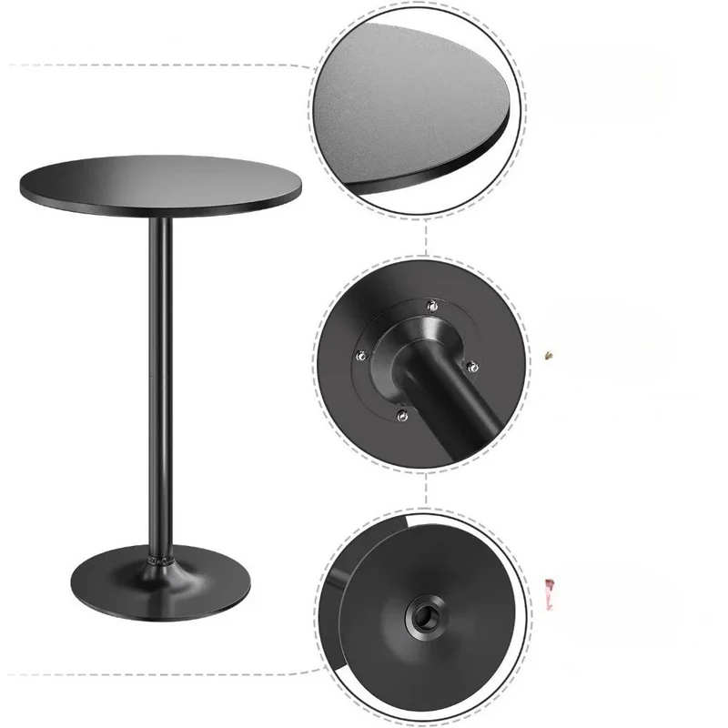 Bistro-Pub-Tisch, 2er-Pack™ | Elegantes, stabiles & vielseitiges Bistro-Set
