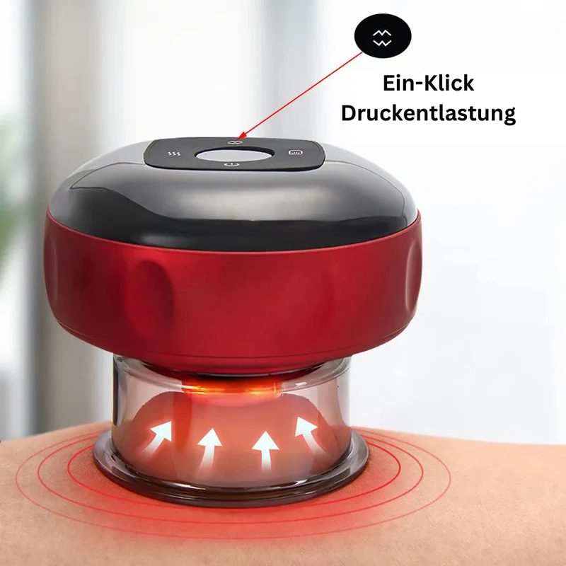 Elektrische Schröpfmassage™ | Elektrische Luftpumpe für Wohlbefinden