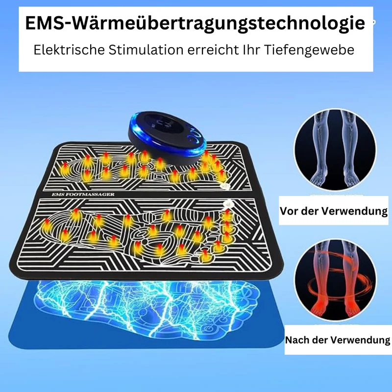 Fußmassagematte®️ | Tiefenentspannung für Ihre Füße