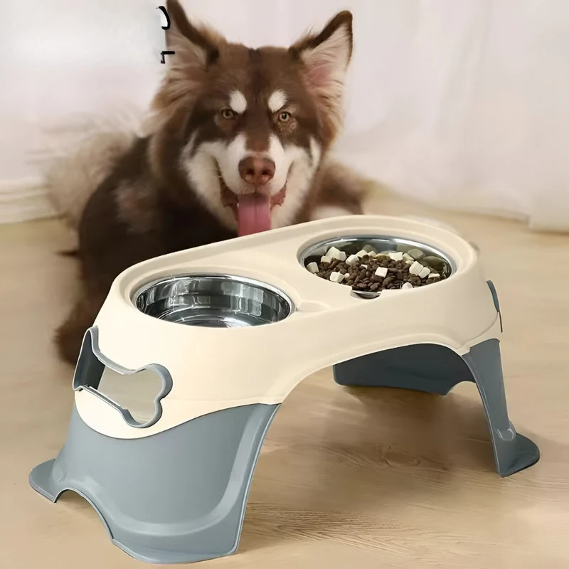 Suprempet Doppelnapf Hunde™ | Praktischer, hygienischer Hundenapf mit Stil