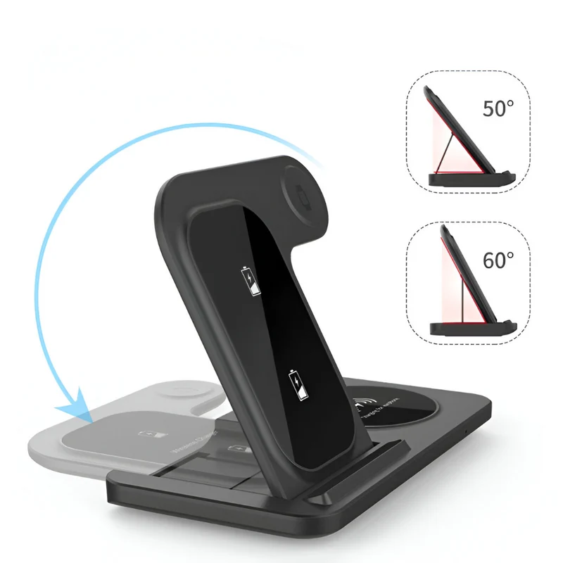 3-in-1 Kabelloser Ladeständer™ | Kabelloses Laden für alle Geräte