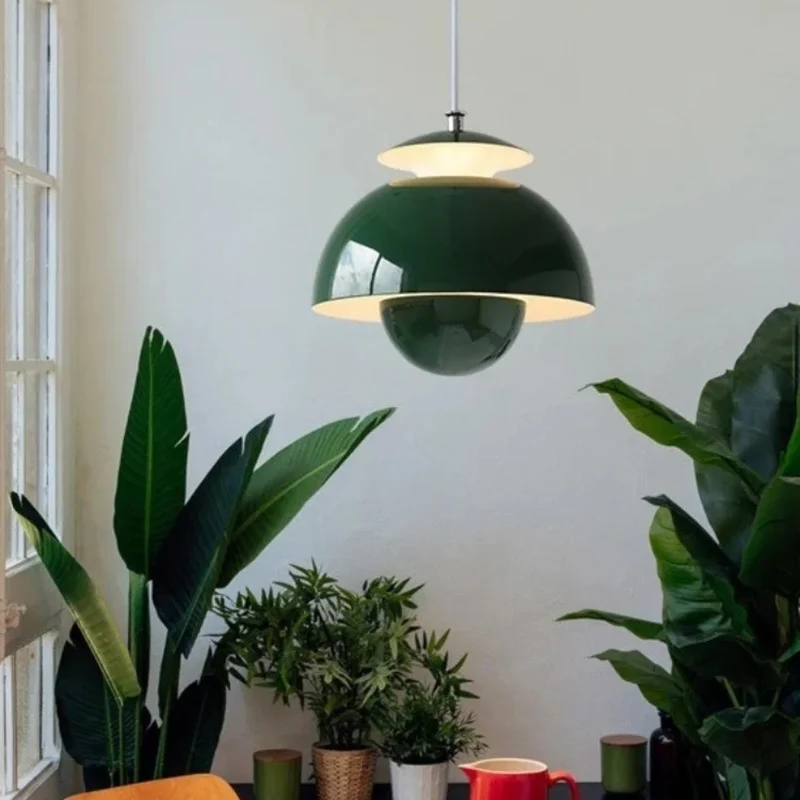 Nordische Pendelleuchte Bud™ | Bezaubernde Blumen-LED-Hängelampe
