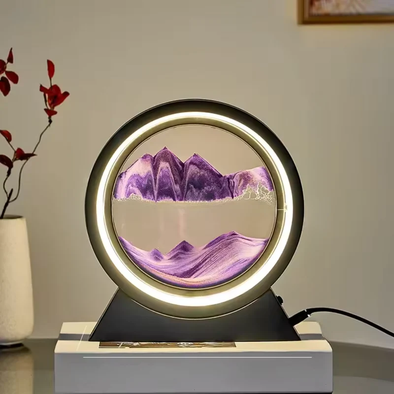 Bewegliche Sandtischlampe™ | Magische Sandkunst mit Licht