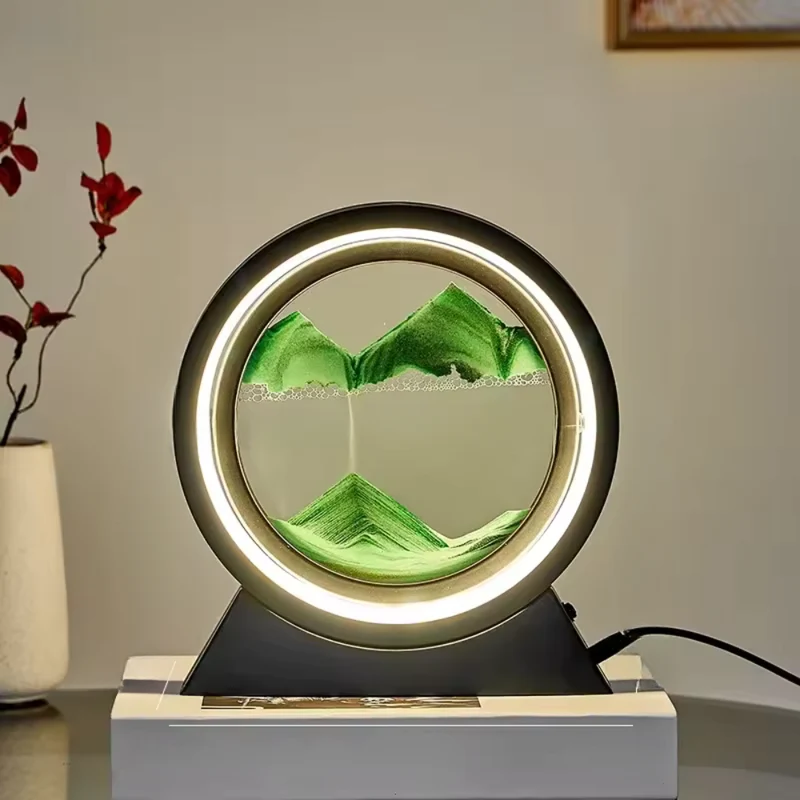 Bewegliche Sandtischlampe™ | Magische Sandkunst mit Licht