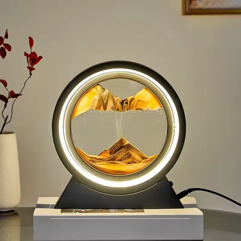 Bewegliche Sandtischlampe™ | Magische Sandkunst mit Licht