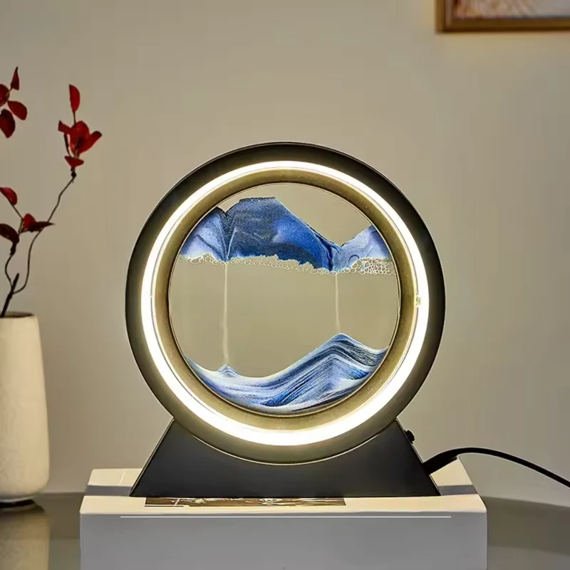 Bewegliche Sandtischlampe™ | Magische Sandkunst mit Licht