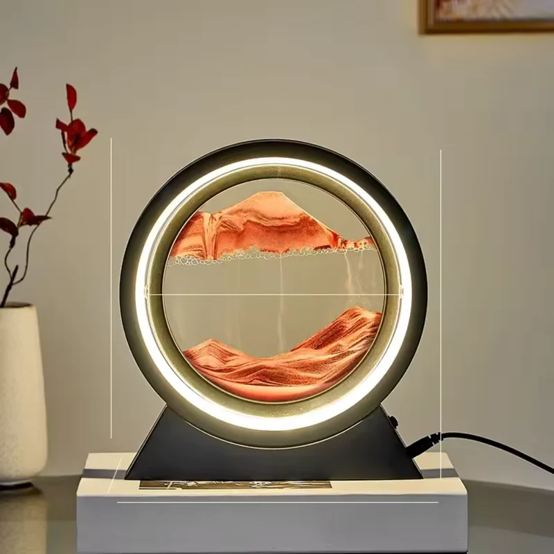 Bewegliche Sandtischlampe™ | Magische Sandkunst mit Licht