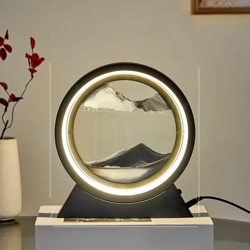 Bewegliche Sandtischlampe™ | Magische Sandkunst mit Licht