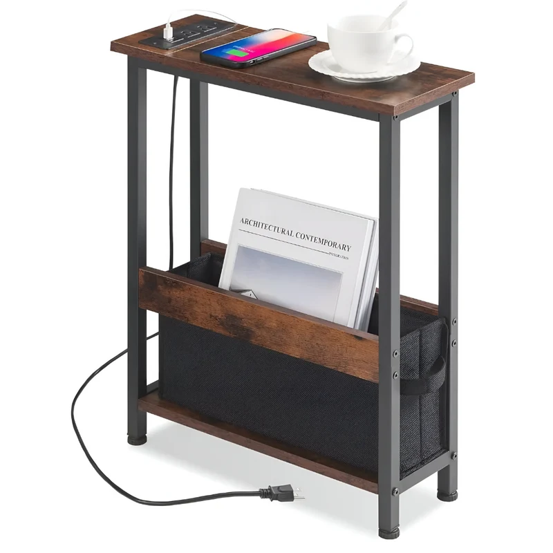 Schlanker Lade-Beistelltisch™ | Stylischer, smarter Komfort-Tisch