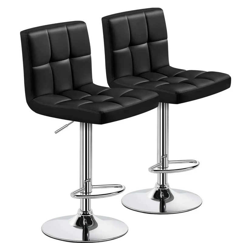Barhocker 4er Set, PU-Leder™ | Elegante & bequeme Design-Barhocker