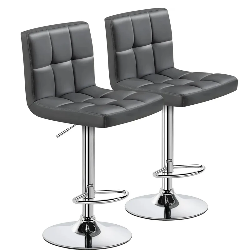 Barhocker 4er Set, PU-Leder™ | Elegante & bequeme Design-Barhocker
