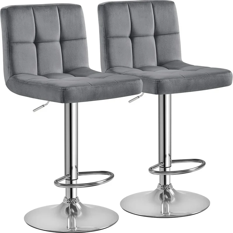 Barhocker 4er Set, PU-Leder™ | Elegante & bequeme Design-Barhocker
