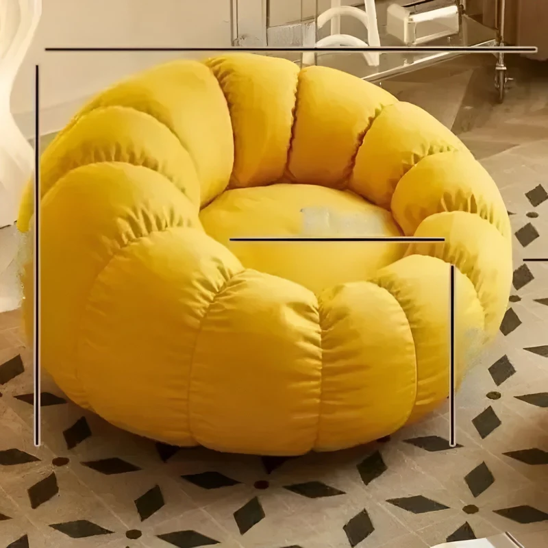 Kürbisform Single Lazy™ | Kuscheliger Wohlfühlsessel für Zuhause