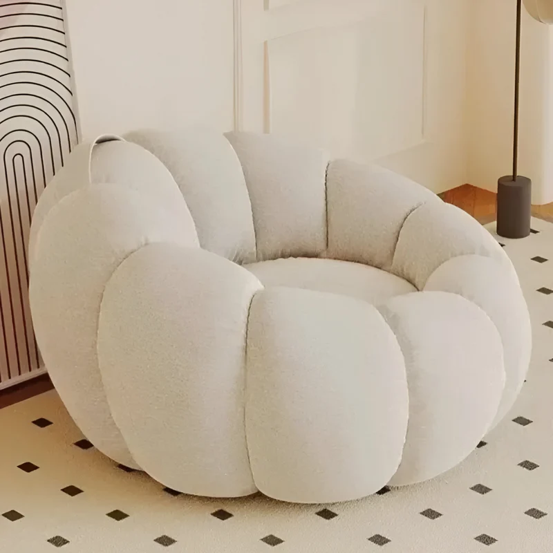 Kürbisform Single Lazy™ | Kuscheliger Wohlfühlsessel für Zuhause