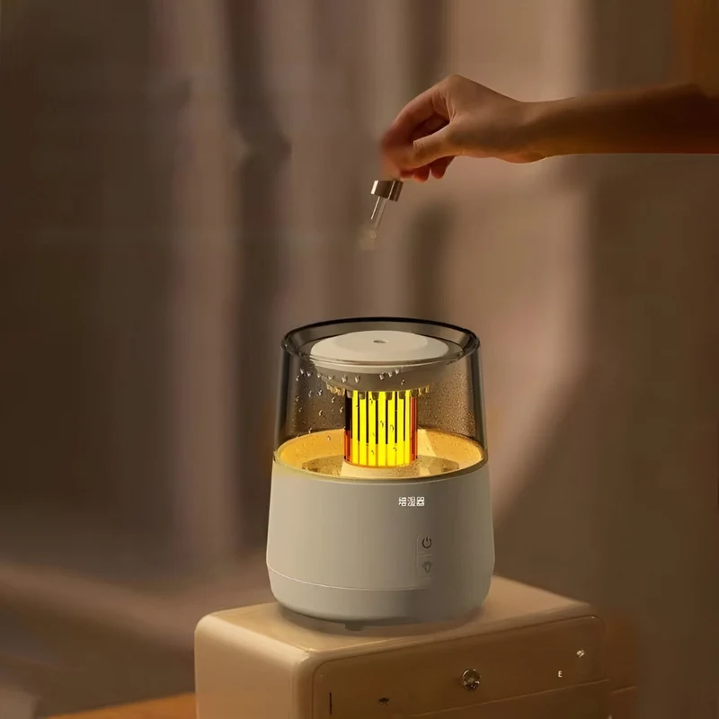 Tischbefeuchter™ | Beruhigender Luftbefeuchter mit Aromatherapie