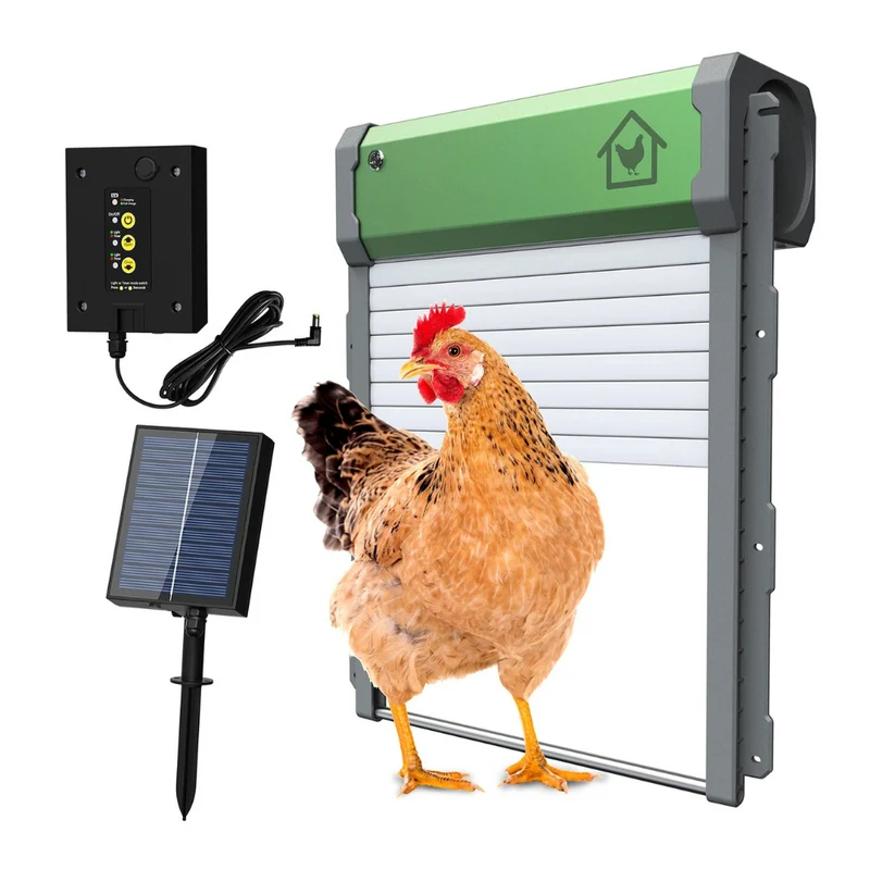 Hühnerstalltür Solar™ | Sorgloser Schutz für Hühner