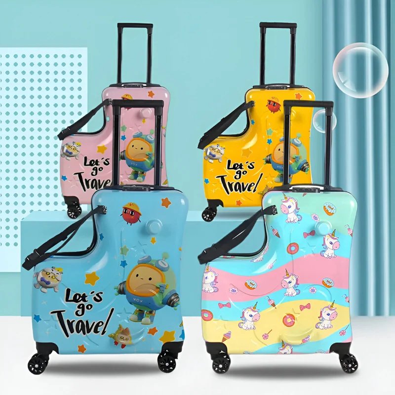 Trolley Gepäck für Kinder™ | Charmanter Kinderreisekoffer