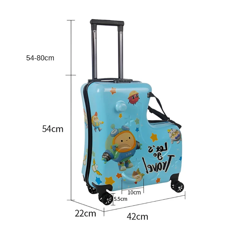 Trolley Gepäck für Kinder™ | Charmanter Kinderreisekoffer