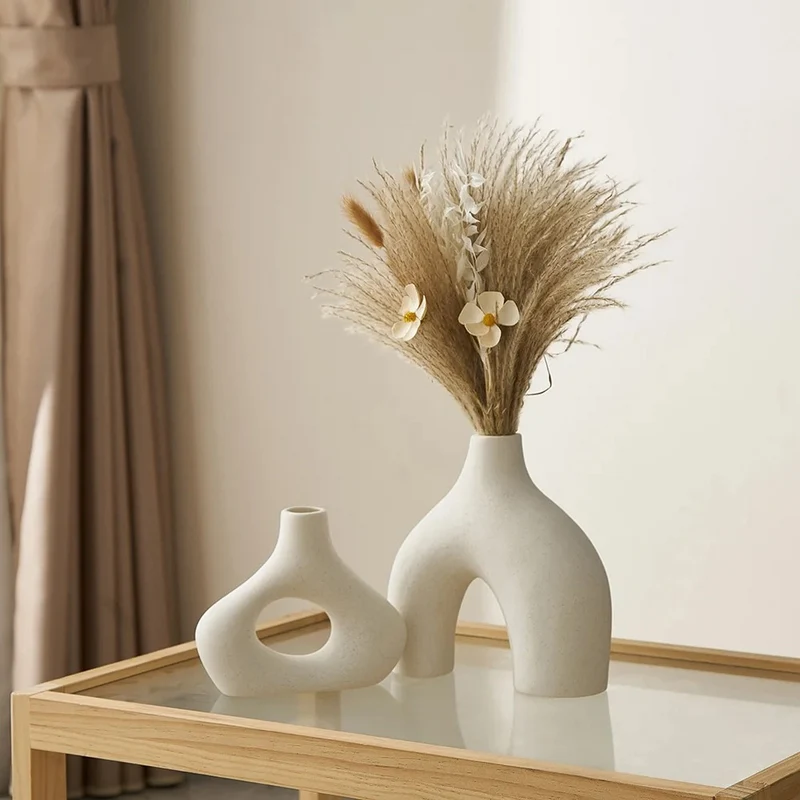 Freundliche Keramikvase™ | Elegante, handgefertigte Keramikvase