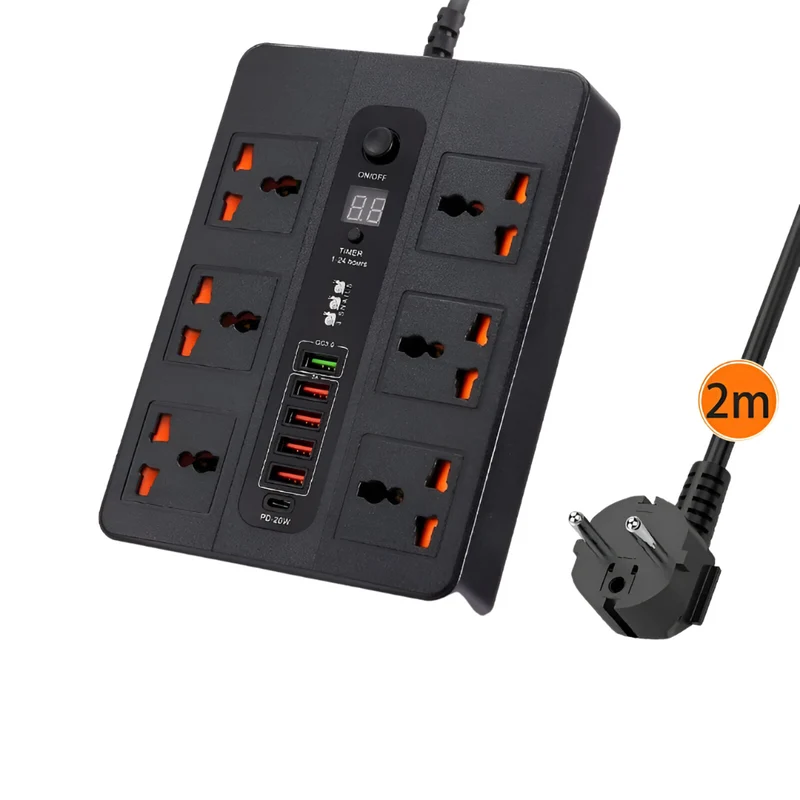 Universelle AC-Buchse™ | Ultimative Power & Schutz