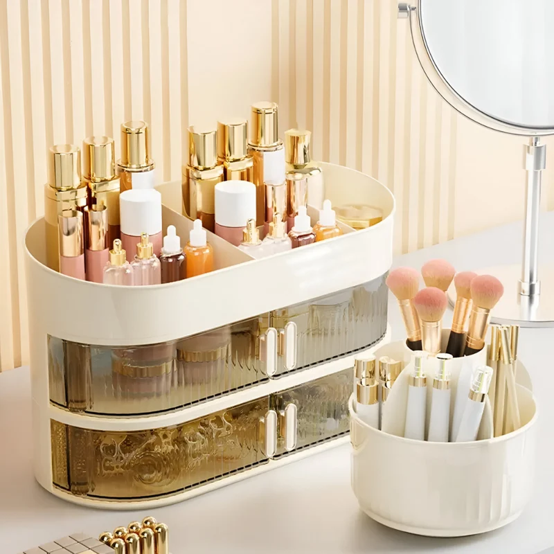 Grad drehbare Kosmetik-Aufbewahrungsbox™ | Perfekte Ordnung für dein Beauty-Chaos