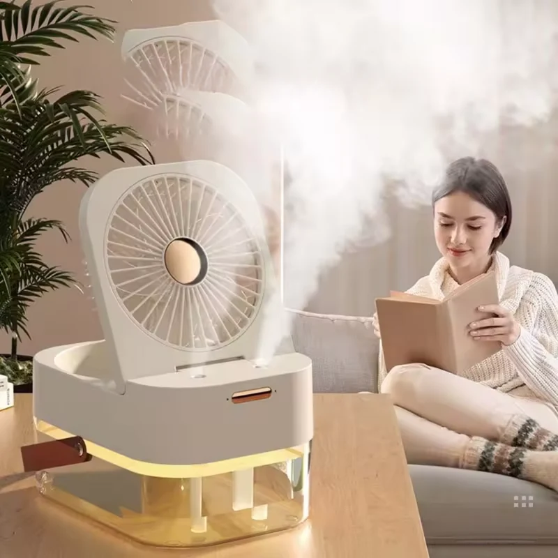 Sprühbefeuchter Kleiner Ventilator™ | Sanfte Frische für jede Umgebung