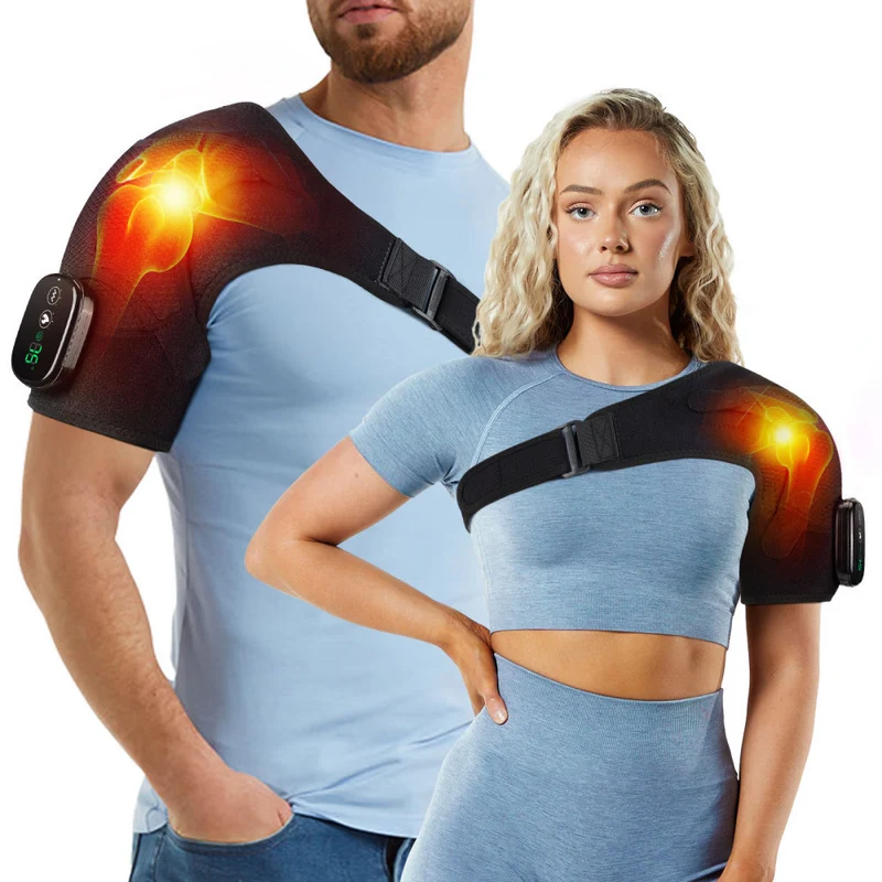 Elektrisches beheiztes Schultermassagegerät™ | Sanfte Heilung spürbare Entlastung