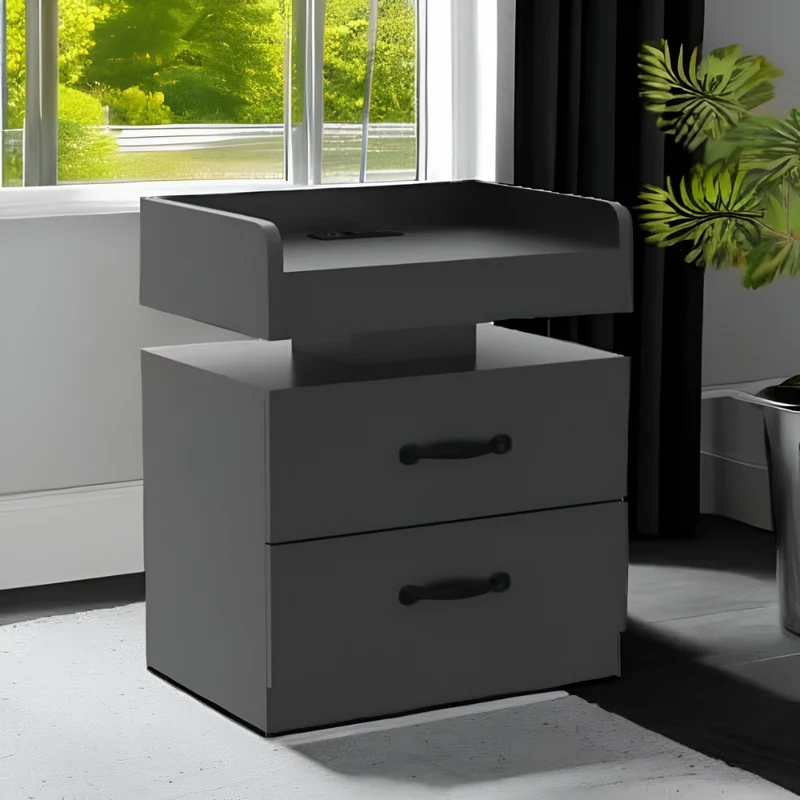 Ladestation, Moderne Led™ | Eleganter, smarter LED-Nachttisch