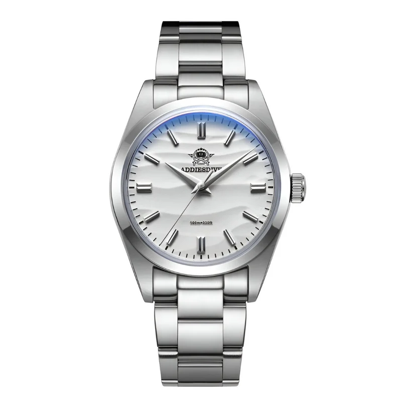 Herrenuhr mit sandfarbenem Zifferblatt™ | Zeitlose Eleganz, unerschütterliche Präzision