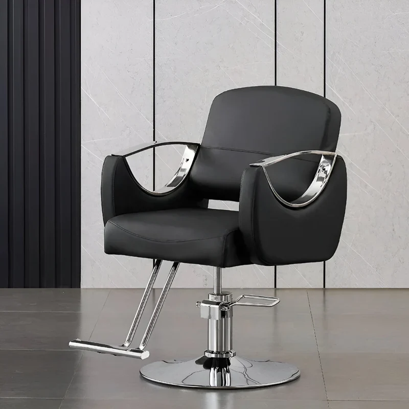 Friseurstuhl auf und ab™ | Luxuriöser, ergonomischer Profi-Friseurstuh