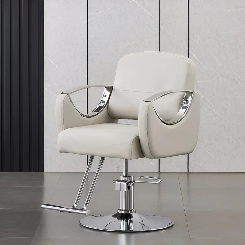 Friseurstuhl auf und ab™ | Luxuriöser, ergonomischer Profi-Friseurstuh