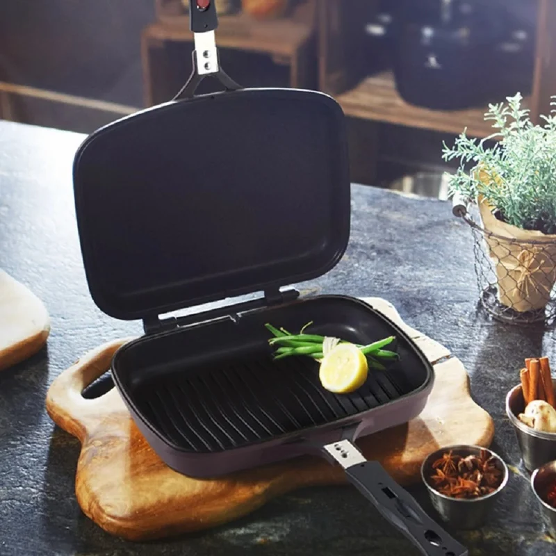 Doppelseitige Grillplatten™ | Magische Pfanne für Genussmomente