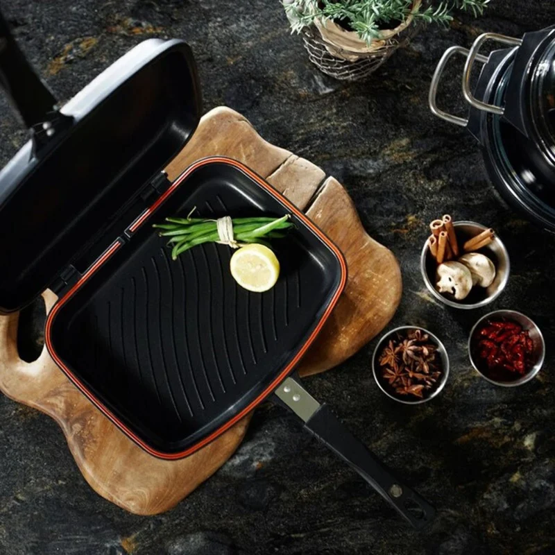Doppelseitige Grillplatten™ | Magische Pfanne für Genussmomente