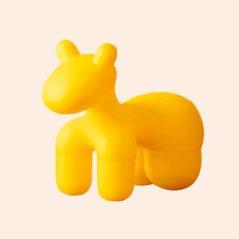 PE-Kreativstuhl in Pferdeform™ | Zauberhafter Tierhocker für Kinder