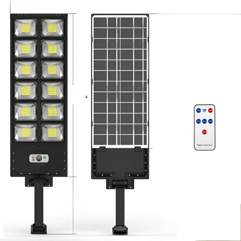 Solarstraßenlaterne™ | Helle, sichere Solar-Außenbeleuchtung