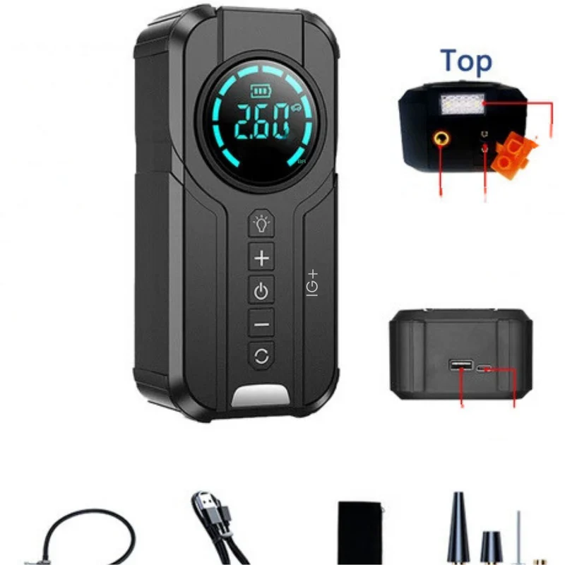 Starthilfe Luftpumpe™ | Praktische All-in-One Autohilfe