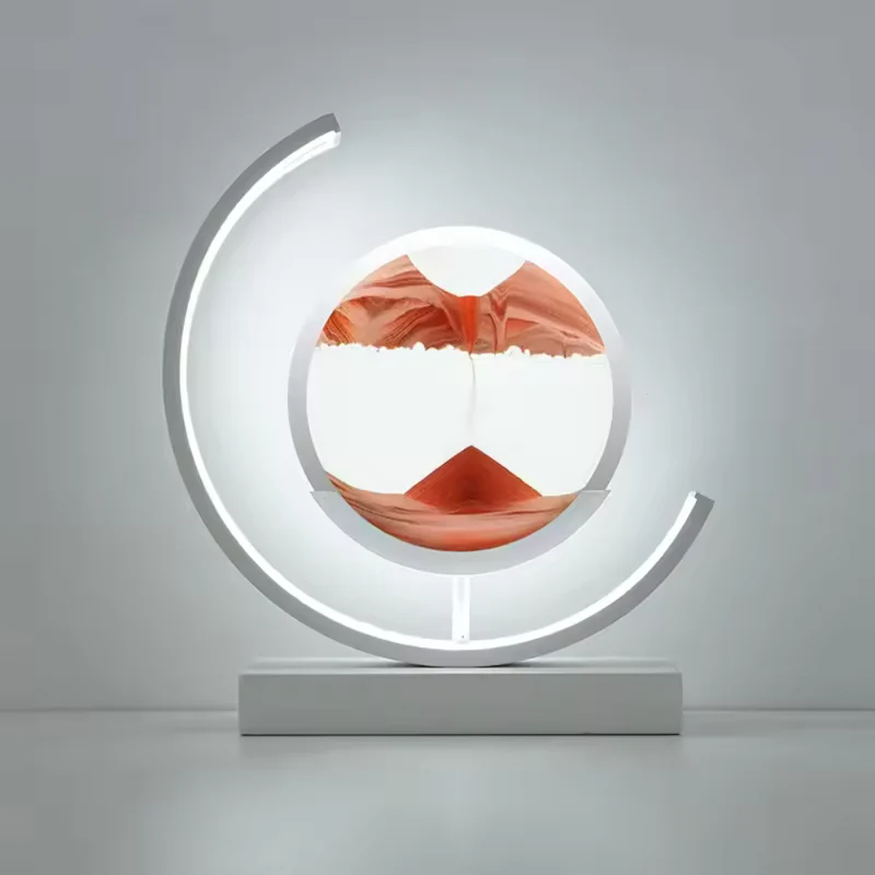 Helle Sandkunst-Tischlampe™ | Magische Sandkunst mit Licht