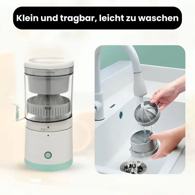 Tragbarer elektrischer Entsafter-Mixer™ | Frischer Saft Im Sandumdrehen