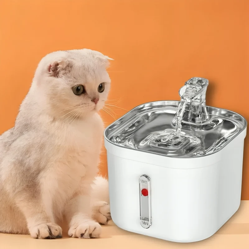 Haustier-Trinkbrunnen mit Sichtfenster™ | Frisches Wasser Für Ihr Geliebtes Haustier