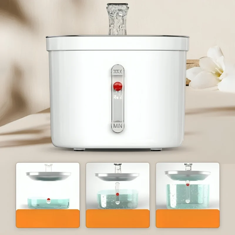 Haustier-Trinkbrunnen mit Sichtfenster™ | Frisches Wasser Für Ihr Geliebtes Haustier
