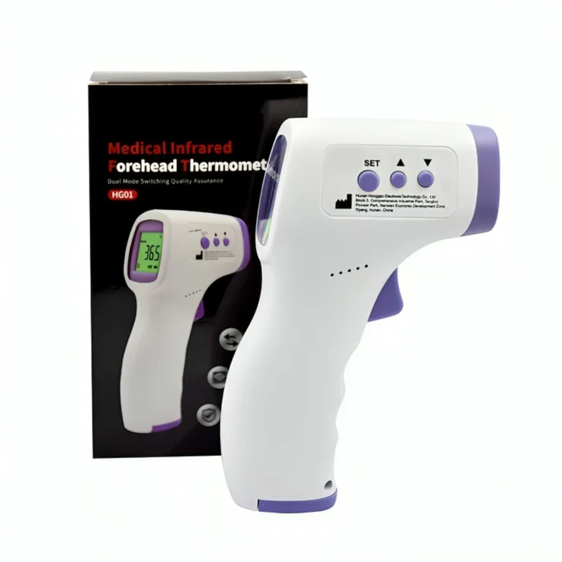 Infrarot-Digitalthermometer LCD™ | Emotionales Thermometer für die Familie