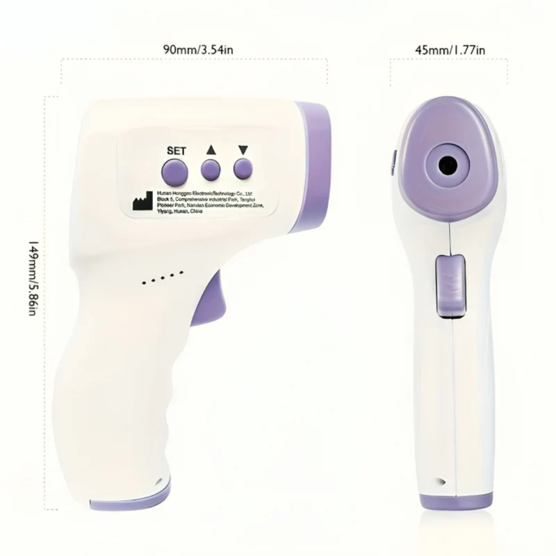 Infrarot-Digitalthermometer LCD™ | Emotionales Thermometer für die Familie