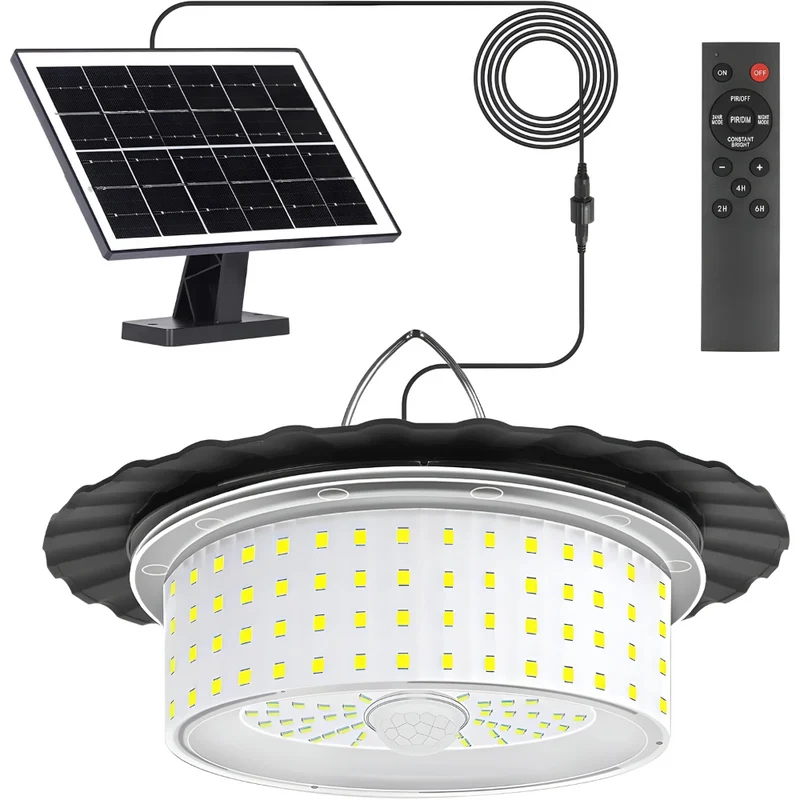 Solar-Schuppenleuchte mit Fernbedienung™ | Nachhaltige Solar-Schuppenleuchte für Sicherheit