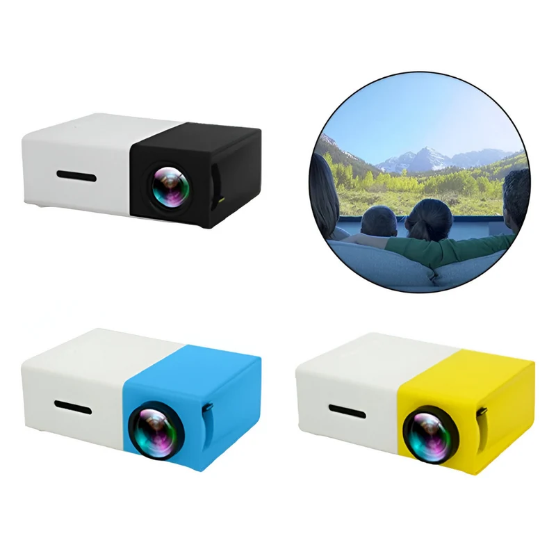 Tragbarer MINI-Projektor™ | Kinoerlebnis überall, jederzeit