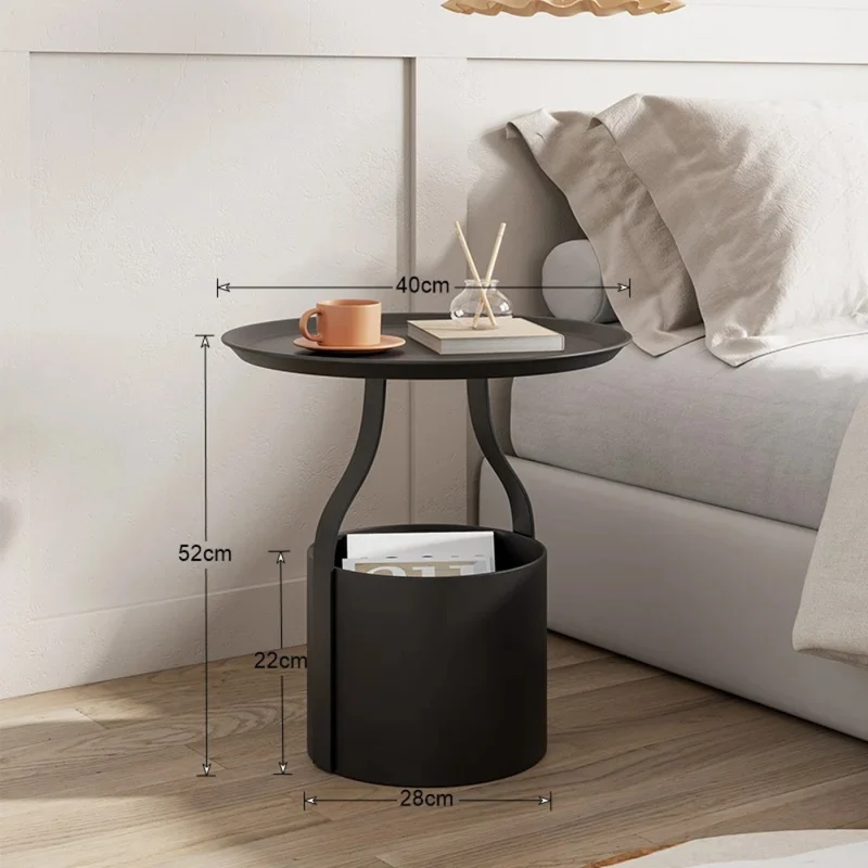 Nordischer minimalistischer Tisch beweglich™ | Stilvoller, praktischer Minimalismus-Tisch