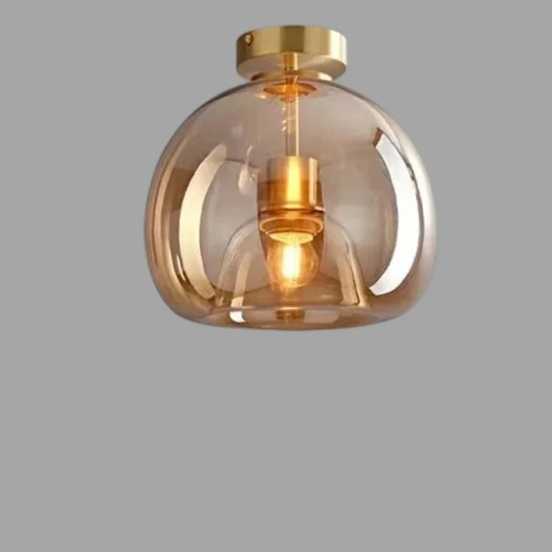 Helles Luxus-Wohnzimmer aus Glas™ |Luxuriöse LED-Deckenleuchte mit Eleganz
