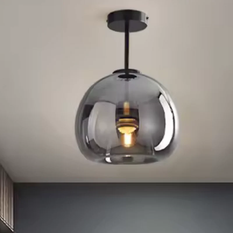 Helles Luxus-Wohnzimmer aus Glas™ |Luxuriöse LED-Deckenleuchte mit Eleganz